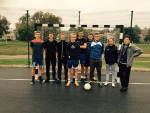 Prienų „Žiburio“ gimnazijoje vyko mini futbolo turnyras 3×3